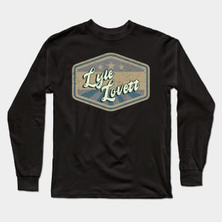 vintage Lyle Lovett Long Sleeve T-Shirt